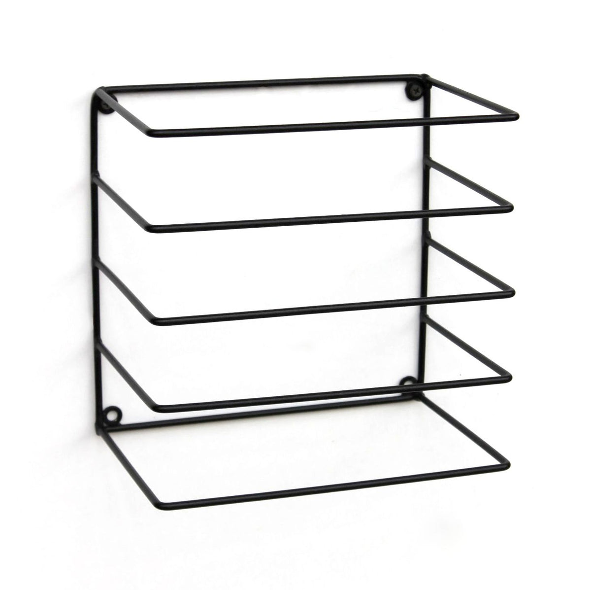 "Diskret" towel rail - black