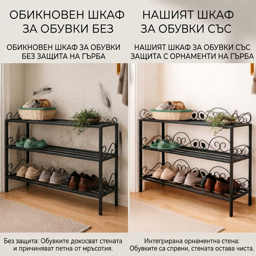 Стелаж за обувки "Мира 3"