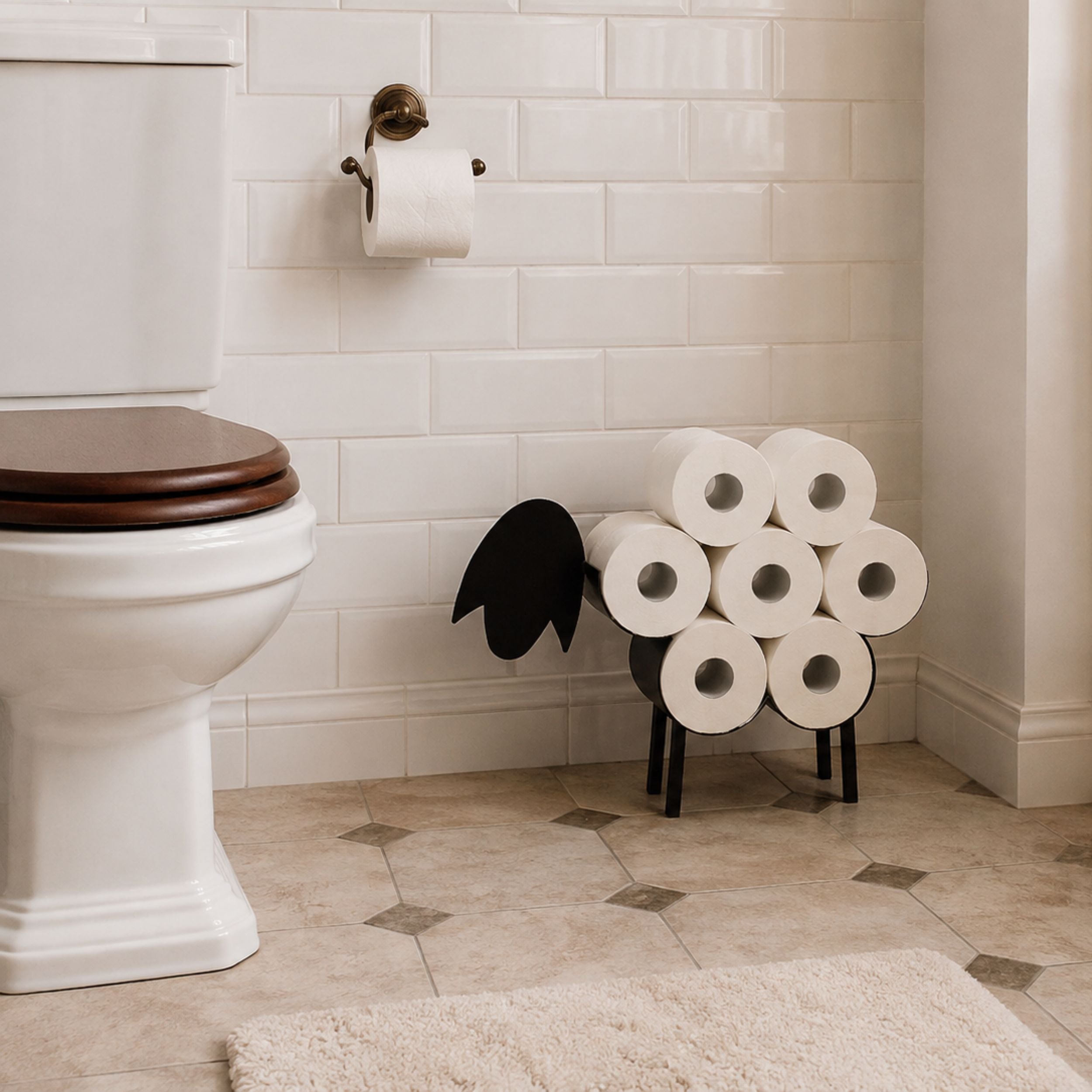 "Sheep" Toilet Paper Holder